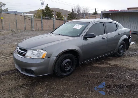2013 Dodge Avenger Se from USA, damaged, VIN 1C3CDZAB5DN576234